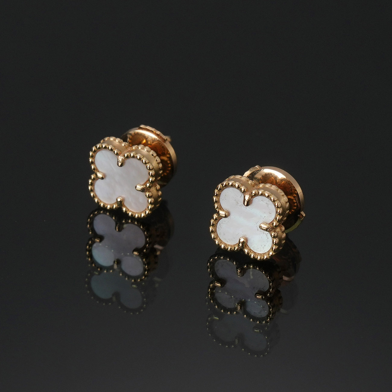 VAN CLEEF & ARPELS(USED)반클리프 스위트 알함브라 이어링